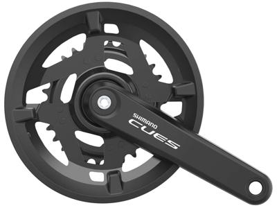 SHIMANO cues fc-u4010 9/10-speed crank 46/30 with chain guard