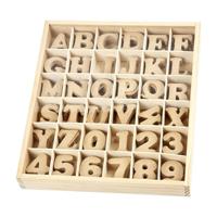 Creativ Company Https://www.cchobby.nl/houten-letters-cijfers-h-4-cm-dikte-2-5-mm-288-stuk-1-doos - thumbnail