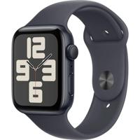 Apple Watch SE GPS - 44 mm - Midnight aluminium kast - Midnight sportband - S/M - thumbnail