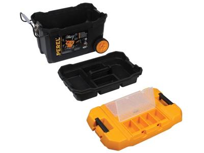 Gereedschapskoffer op wielen 595 x 420 x 370 mm Velleman - Velleman