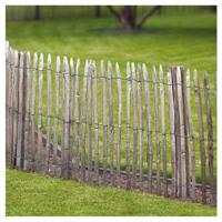 Schapenhek kastanje 120 x 460 cm - latafstand 7,5 cm - 3 draden - thumbnail