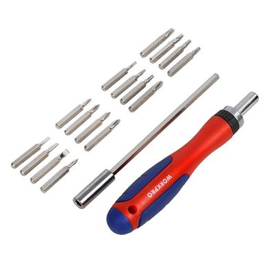 Schroevendraaierset Workpro 18 Onderdelen