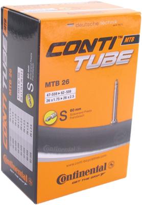 Continental schlauch "mtb 26" conti tube mtb 26" 47/62-559 s60 Continental schlauch "mtb 26" conti tube mtb 26" 47/62-559 s60