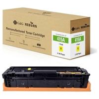 G&G Toner vervangt HP 415A Compatibel Geel 2100 bladzijden Reborn remanufactured 21271 - thumbnail