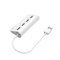 Hama 00200120 USB-hub 4 poorten USB-A USB 2.0 480 MBit/s Wit - thumbnail