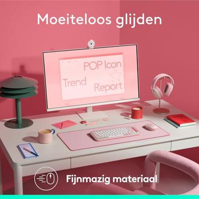 Logitech Desk Mat - Studio Series Roze