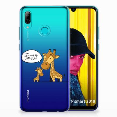 Huawei P Smart 2019 Telefoonhoesje met Naam Giraffe Huawei P Smart 2019 Telefoonhoesje met Naam Giraffe