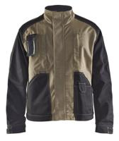 Blåkläder Profieljack. Ongevoerd 40631860 | Khaki/Zwart | Maat XXL - 7330509268223 - thumbnail