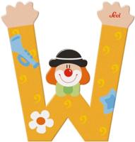 Sevi letter clown w: 10 cm (81759) - thumbnail