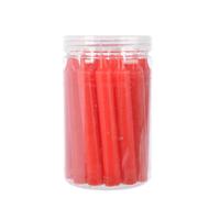 Dinerkaars wax d1h10 cm k.rood 22st Decoris - Decoris - thumbnail