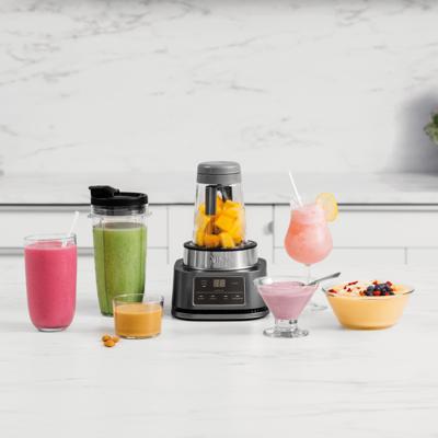 2-in-1 Blender - NINJA - CB100EU - 1100 W - Beker 700 ml - Kom 400 ml - Zilver
