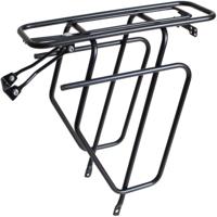 Steco Achterdrager met tasafhouders 28 inch staal zwart - thumbnail