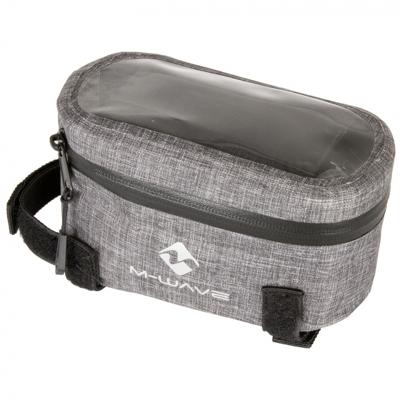 M-WAVE frametas "suburban top" frame bag suburban top grey