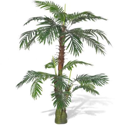 Kunstplant cycaspalm 150 cm groen