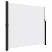 VidaXL Windscherm uittrekbaar 180x600 cm wit - thumbnail