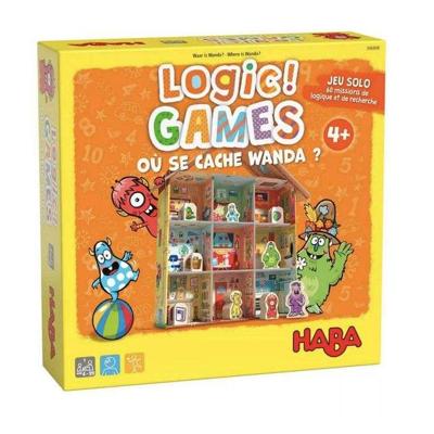 HABA - Logica! SPELLEN Waar is Wanda verstopt? - Logisch spel - Bordspellen voor kinderen vanaf 4 jaar