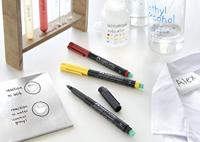 Permanente markeerstift Faber-Castell Multimark 1523 S Groen (10 Stuks) - thumbnail