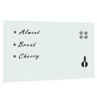 Whiteboard voor aan de wand magnetisch 100x60 cm glas - thumbnail