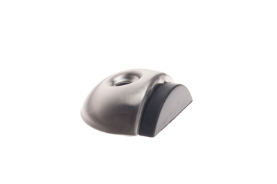 ASSA ABLOY rvs deurstopper | halfmaan vloerdeurstop | ø56 x 48 x 18mm | rubber 8mm | lengte: 48 mm - p000238189-001-001 ASSA ABLOY rvs deurstopper | halfmaan vloerdeurstop | ø56 x 48 x 18mm | rubber 8mm | lengte: 48 mm - p000238189-001-001