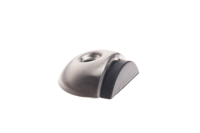 ASSA ABLOY rvs deurstopper | halfmaan vloerdeurstop | ø56 x 48 x 18mm | rubber 8mm | lengte: 48 mm - p000238189-001-001 - thumbnail