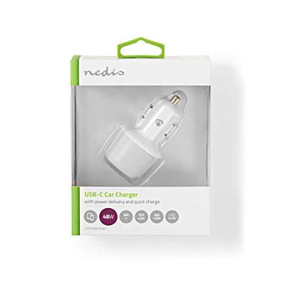 Nedis Autolader | 2x 3.0 A | 48 W | 1 stuks - CCPD30W100BK CCPD30W100BK - thumbnail