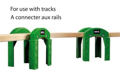 BRIO World Groene spoorbrug pijlers - thumbnail