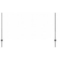 VidaXL Afrasteringspaal 22 pcs grijs 160 cm staal - thumbnail