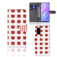 Samsung Galaxy S20 | Book Cover | Paprika Red - thumbnail