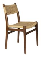 Dutchbone Eetkamerstoel 'Cecile' Beukenhout - thumbnail