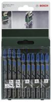 Bosch Accessoires 10-delige decoupeerzaagbladenset T-schacht - 2609256745 - thumbnail
