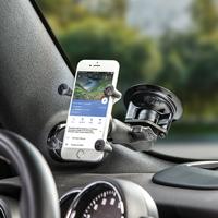 RAM MOUNTS X-Grip Zuigvoethouder voor smartphones tot 82,6 mm breed - B-kogel (1 inch), medium verbindingsarm - thumbnail