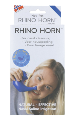 Rhino Horn Neusdouche Blauw Rhino Horn Neusdouche Blauw
