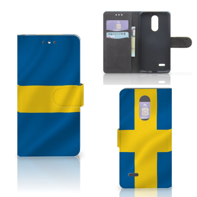 LG K4 (2017) Bookstyle Case Zweden LG K4 (2017) Bookstyle Case Zweden