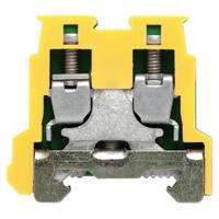 Weidmüller 1303360000 Aardklem Schroeven Geel-groen 100 stuk(s) - thumbnail