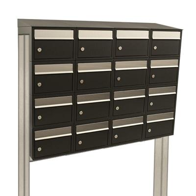 Stoer! Brickset 4-Breed, 4-Hoog Met Dak Op Statief Zwart - 40215070_4x4ds