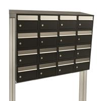 Stoer! Brickset 4-Breed, 4-Hoog Met Dak Op Statief Zwart - 40215070_4x4ds - thumbnail