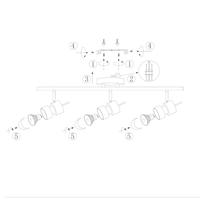 Steinhauer Spot natasja LED 7903st staal - thumbnail