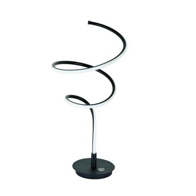 Highlight Design tafellampCurle zwart Ø 27cm - T1570.01