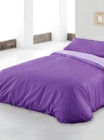 Dekbedovertrek set Hosteline VEGAS Mauve Bed van 135 2 Onderdelen - thumbnail