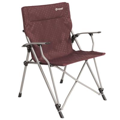 Outwell Kampeerstoel Goya staal bordeauxrood