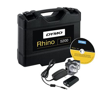 DYMO RHINO 5200 Kit labelprinter Thermo transfer 180 x 180 DPI ABC DYMO RHINO 5200 Kit labelprinter Thermo transfer 180 x 180 DPI ABC