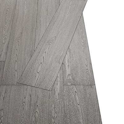 Vloerplanken zelfklevend 5,02 m 2 mm PVC donkergrijs - thumbnail