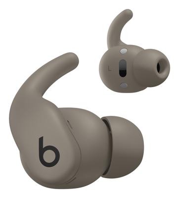 Beats - Powerbeats Fit - draadloze oortjes met ruisonderdrukking en een ultieme stabiele pasvorm, IPX4, tot 30 uur batterijduur met de oplaadcase. Compatibel met Apple en Android - rotsgrijs