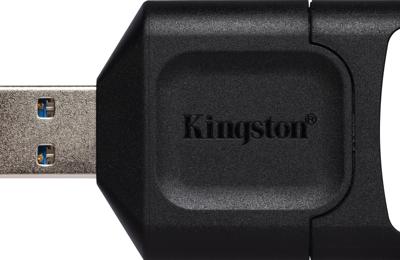 Kingston MobileLite Plus Externe geheugenkaartlezer USB-A 3.2 Gen 1 Zwart Kingston MobileLite Plus Externe geheugenkaartlezer USB-A 3.2 Gen 1 Zwart