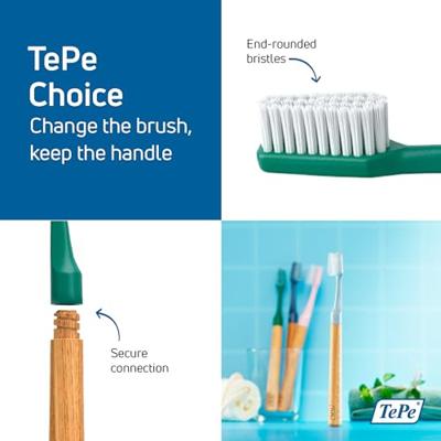 TePe Tandenborstel choice soft groen 3 Stuks