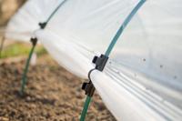 Tunnelfolie bevestigingsclip dubbel - thumbnail