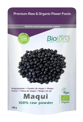 Biotona Maqui Raw Powder Bio