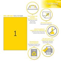 Etiket Office 210x297mm 100 stuks - thumbnail