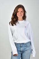 Ami Paris t-shirt ADC Ts Ml Rouge BFUTS235.724 blanc - thumbnail