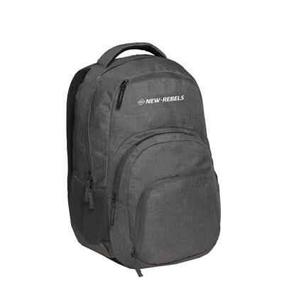 New Rebels ® BTS 3 schooltas met laptopvak zwart New Rebels ® BTS 3 schooltas met laptopvak zwart